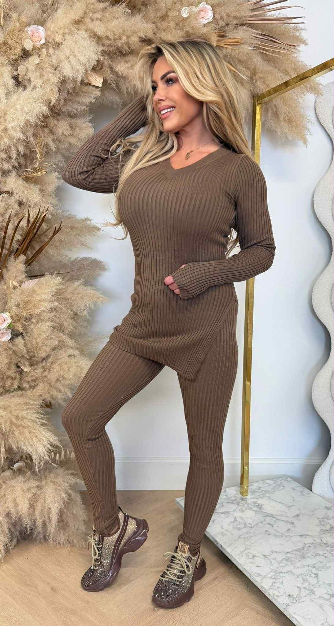 BESTSELLER COMFY RIB PAK 9816 TAUPE