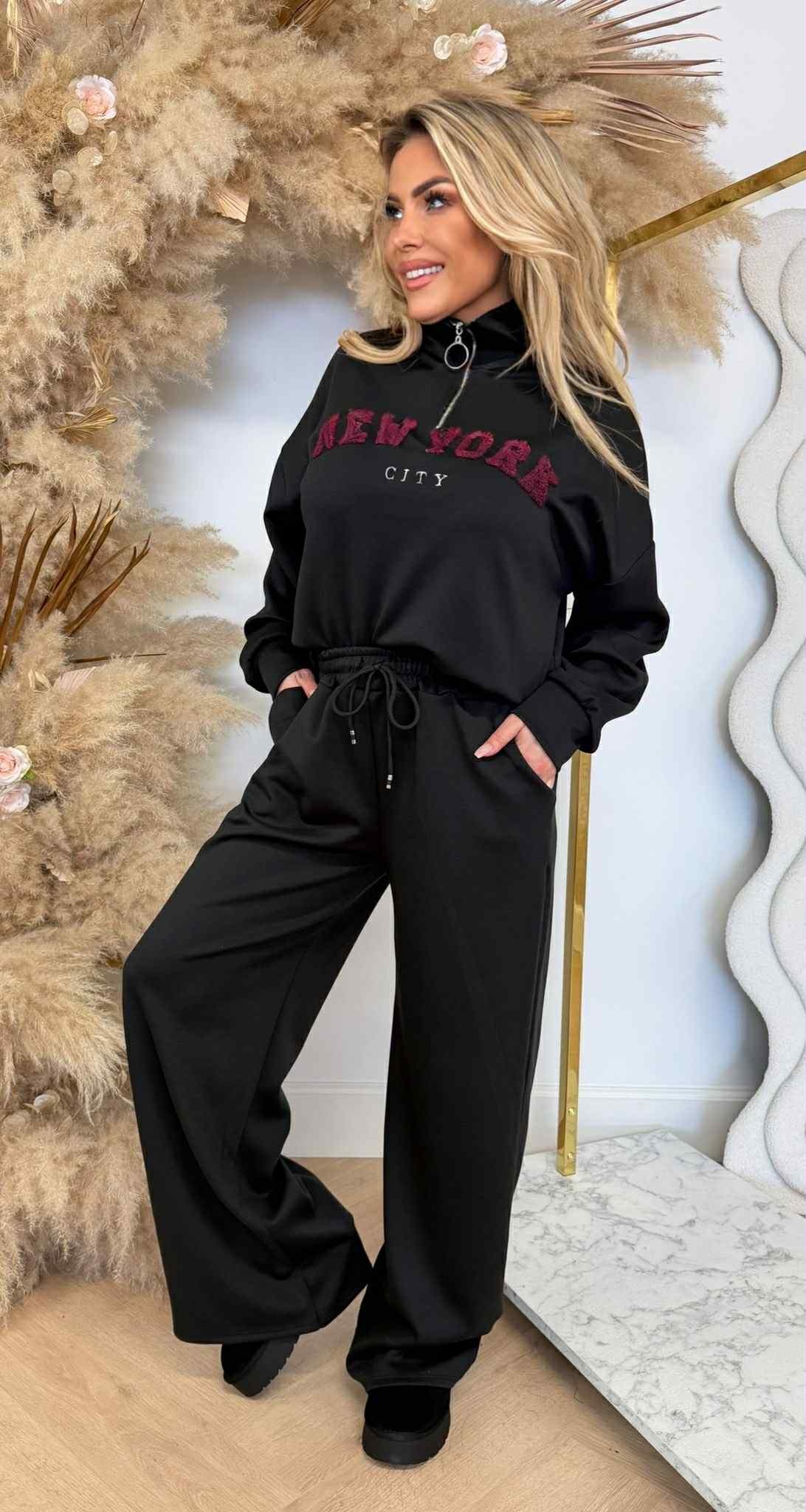 NEW YORK CITY ZIP SET BLACK