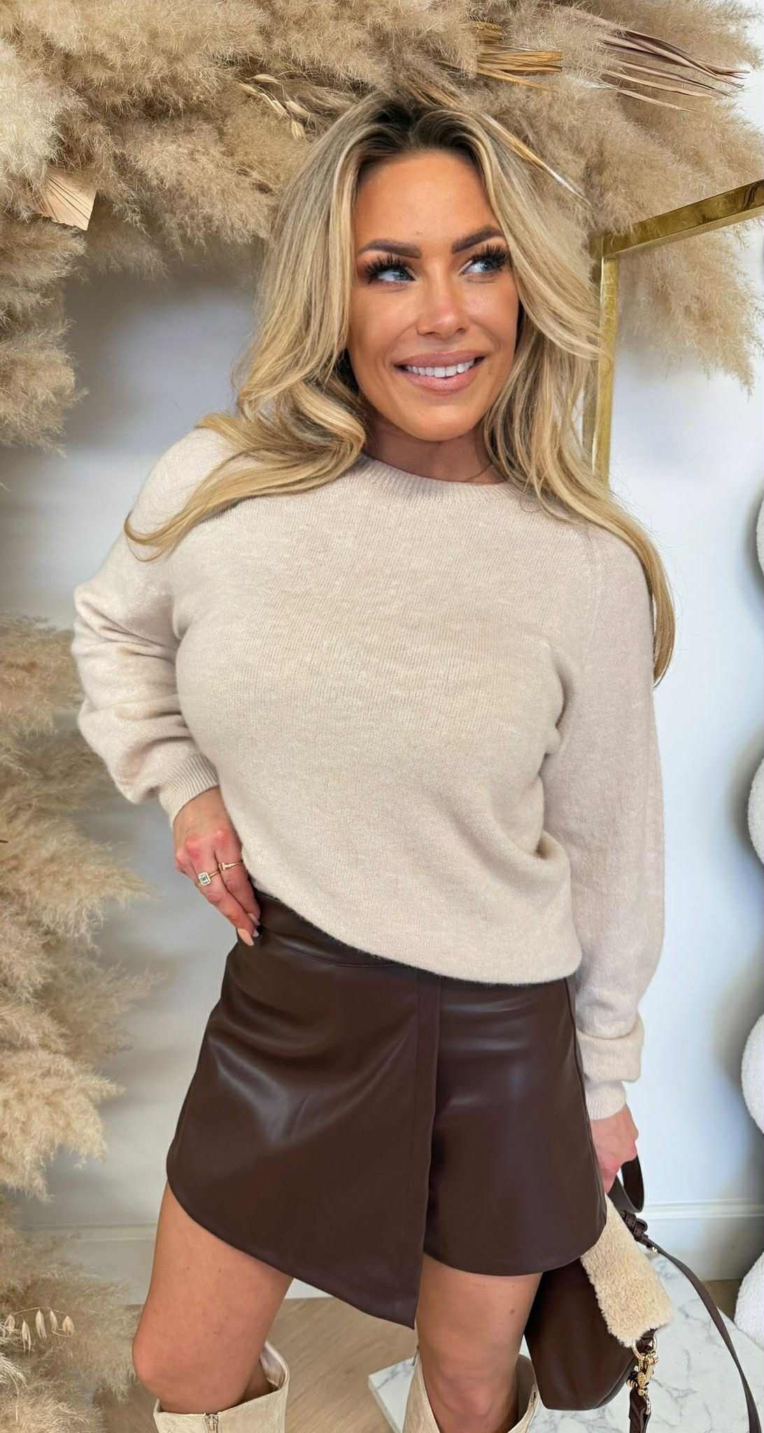 SOFTIE SWEAT LIGHTBEIGE