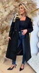LAURA VILT COAT BLACK