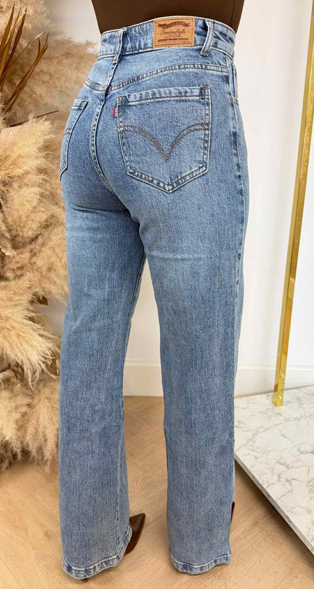 LEVI INSPIRED STRAIGHT LEG JEANS 2223 DENIMBLUE