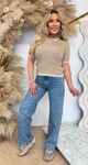 POLO KNITTED SHIRT R983 BEIGE