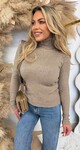NEW COLLECTION KOL TOP K27 TAUPE