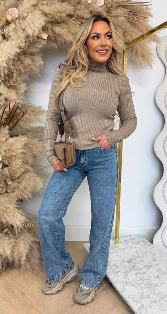 NEW COLLECTION KOL TOP K27 TAUPE