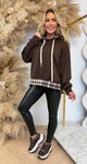 RUIT HOODIE CHOCO