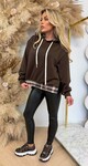 RUIT HOODIE CHOCO