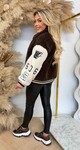 HIGH GLAMOUR TEDDY JACKET TT012 CHOCO
