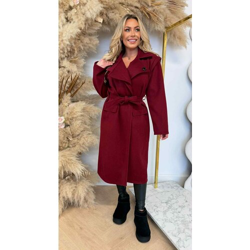 STEFIE LUS COAT BORDEAUX STEFIE LUS COAT BORDEAUX