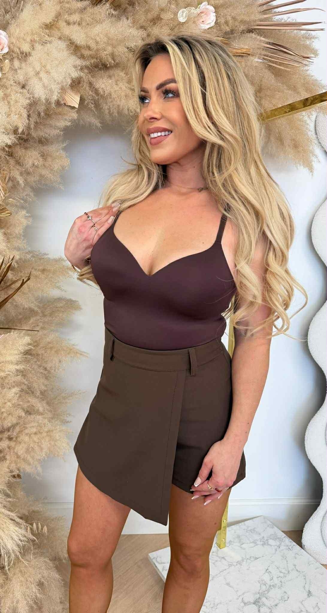 NATHALIE SHAPE CUP TOP 9708 DARKCHOCO NATHALIE SHAPE CUP TOP 9708 DARKCHOCO