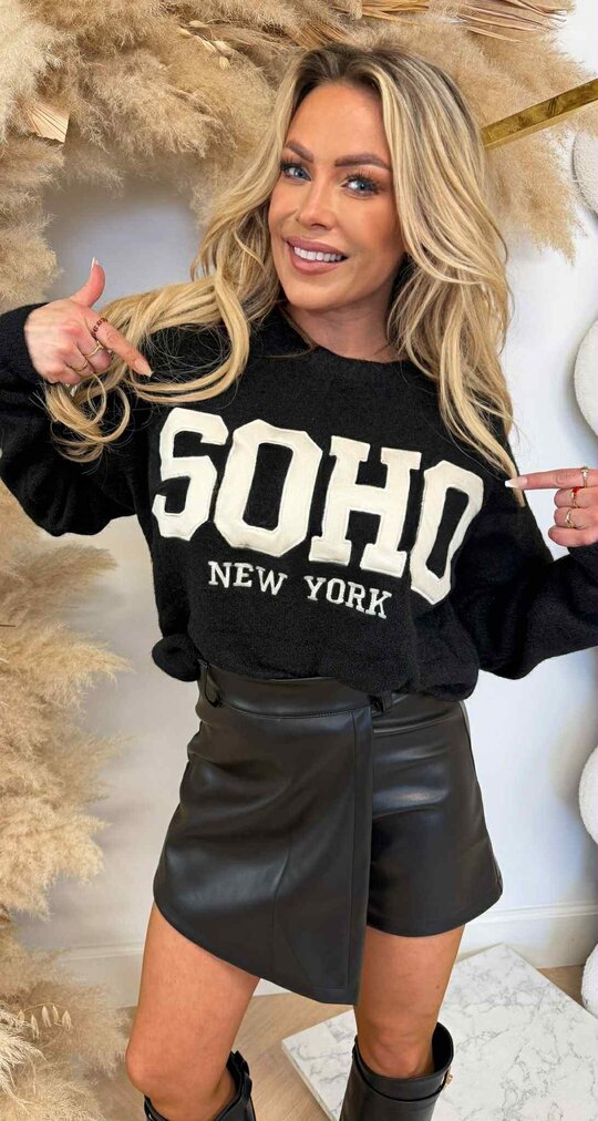 SOHO SOFT SWEAT 161/708 BLACK