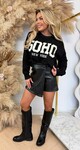 SOHO SOFT SWEAT 161/708 BLACK