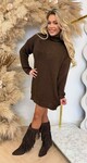 BASIC BESTSELLER KOL LONG SWEAT CHOCO