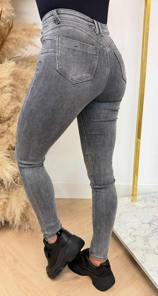 NEW SKINNY JEANS 8872 GREY