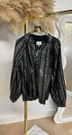 GLAM NANA BLOUSE BLACK