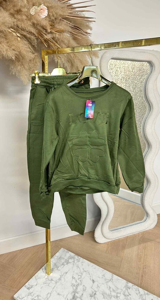 LOVE ACTIE SET 509 GREEN