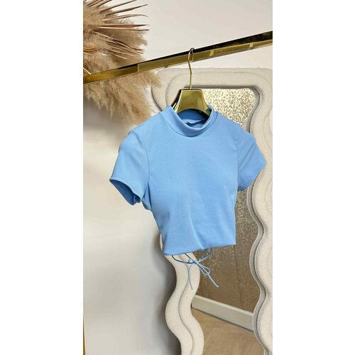 MILLY TOUWTJE CROPPED TOP ICEBLUE MILLY TOUWTJE CROPPED TOP ICEBLUE