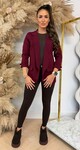 PAREL MOUW VESTJE BURGUNDY