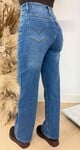 INSPIRED STRAIGT LEG JEANS 2227 DENIMBLUE