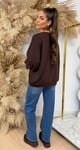 LOS ANGELES NIGHTS SWEAT 801812 BROWN