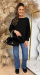 BASIC KNITTED SWEATER BLACK
