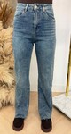 NORFY STRAIGT LEG JEANS K858-1 WASHED DENIM