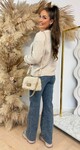 KNOOPJES VEST/SWEAT 658 TAUPE