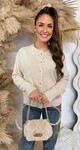 KNOOPJES VEST/SWEAT 658 TAUPE