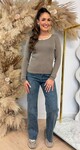 SCHULP LUREX TOP 9318 TAUPE