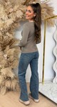 SCHULP LUREX TOP 9318 TAUPE