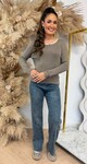 SCHULP LUREX TOP 9318 TAUPE