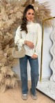 KNITTED KAYLLA SWEAT 10022 OFFWHITE