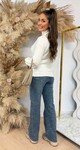 KNITTED KAYLLA SWEAT 10022 OFFWHITE