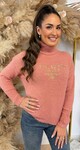 PARIS MILANO KOL KNIT SWEAT 08066 OLDPINK