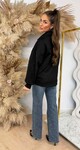 FRINGE SUEDE JACK BLACK