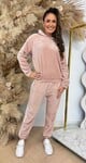STRIPE TEDDY SET 685 PINK