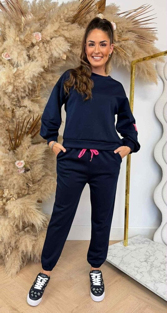 SO PERFECT EMBLEEM SET NAVY