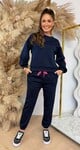 SO PERFECT EMBLEEM SET NAVY
