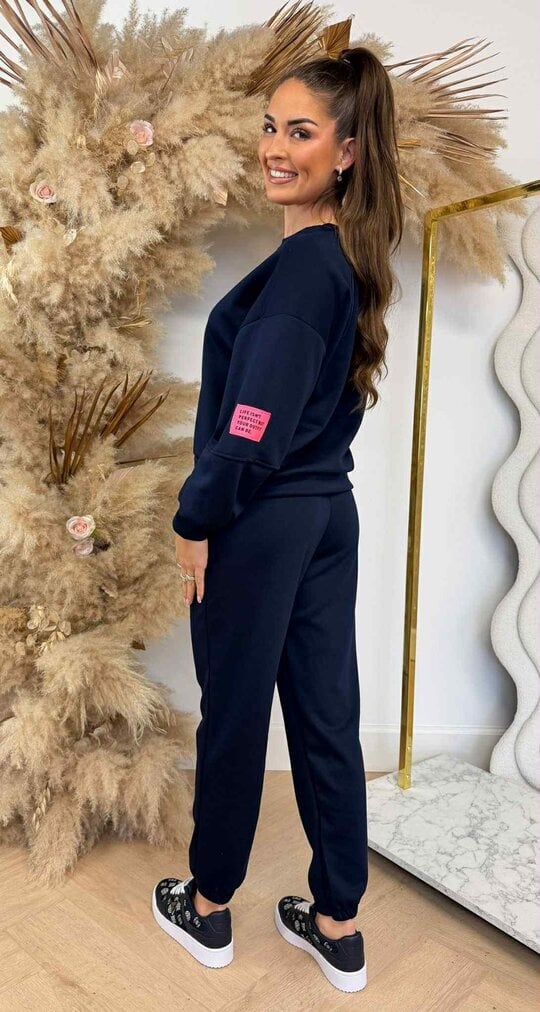 SO PERFECT EMBLEEM SET NAVY