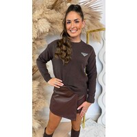 PRADY SWEAT AM747 CHOCO