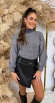KNITTED KAYLLA SWEAT 10022 GREY
