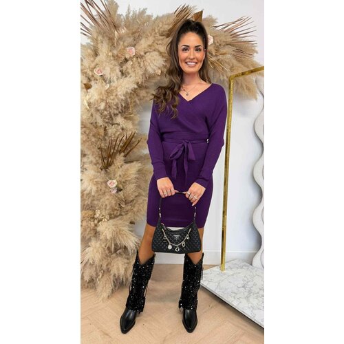 VENESSA DRESS 5902 PURPLE