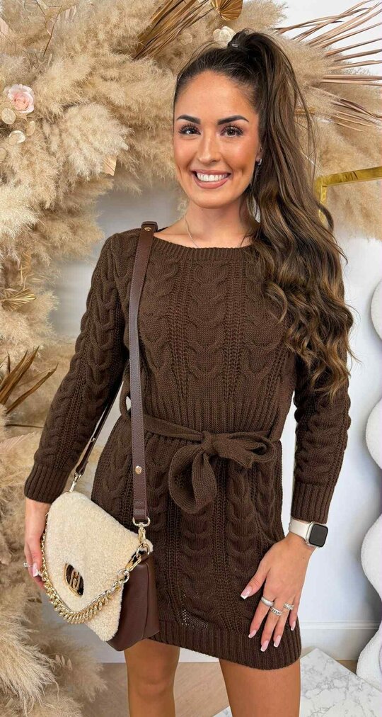 KABEL LUS DRESS CHOCO