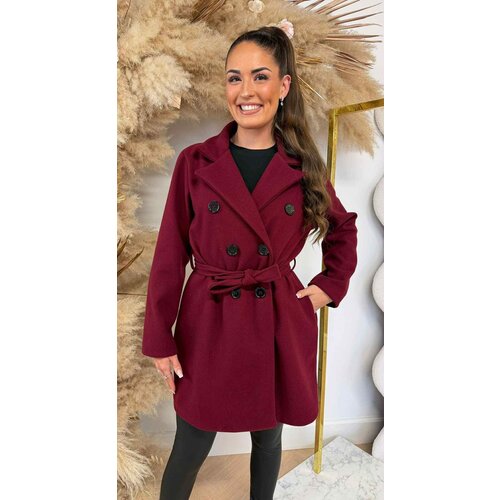 PRICELLA COAT BURGUNDY PRICELLA COAT BURGUNDY