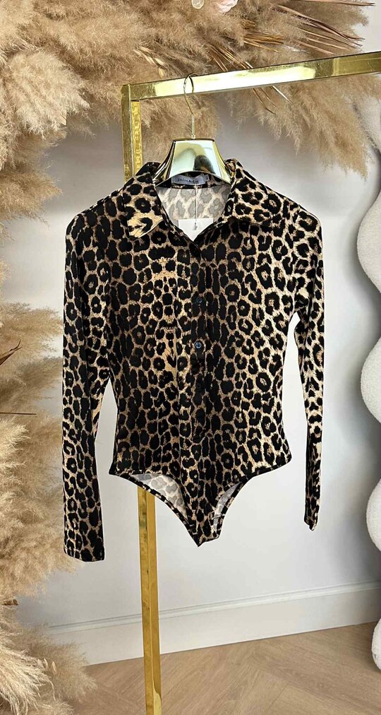 TRAVEL LEOPARD BLOUSE/BODY 226 LEOPARD