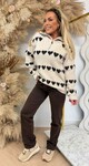 ZIP HARTJES TRUI 713 BEIGE