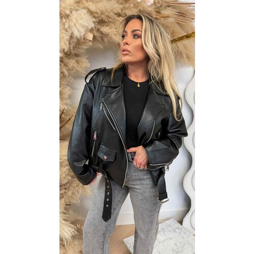 MUSTHAVE LEATHER LOOK JACKET 2169 BLACK MUSTHAVE LEATHER LOOK JACKET 2169 BLACK