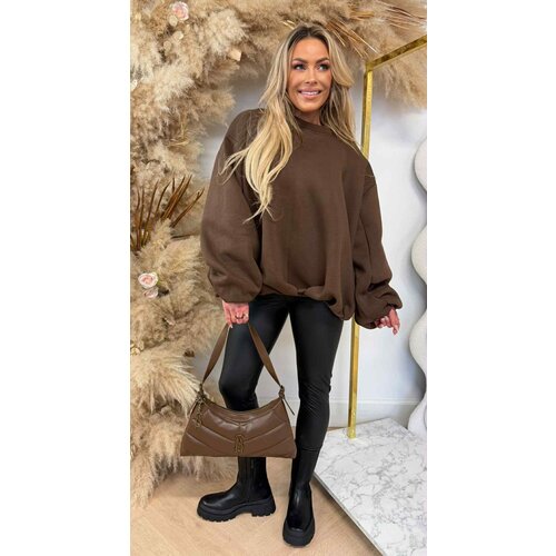 BALLON MOUW FLEECE SWEAT CHOCO BALLON MOUW FLEECE SWEAT CHOCO