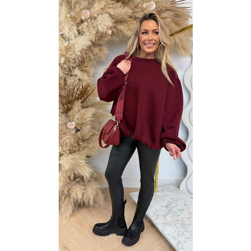 BALLON MOUW FLEECE SWEAT BORDEAUX BALLON MOUW FLEECE SWEAT BORDEAUX