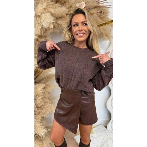 MILANO KABEL SWEAT 383791 CHOCO MILANO KABEL SWEAT 383791 CHOCO