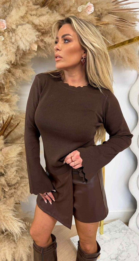 SCHULP BASIC TOP 8915 CHOCO